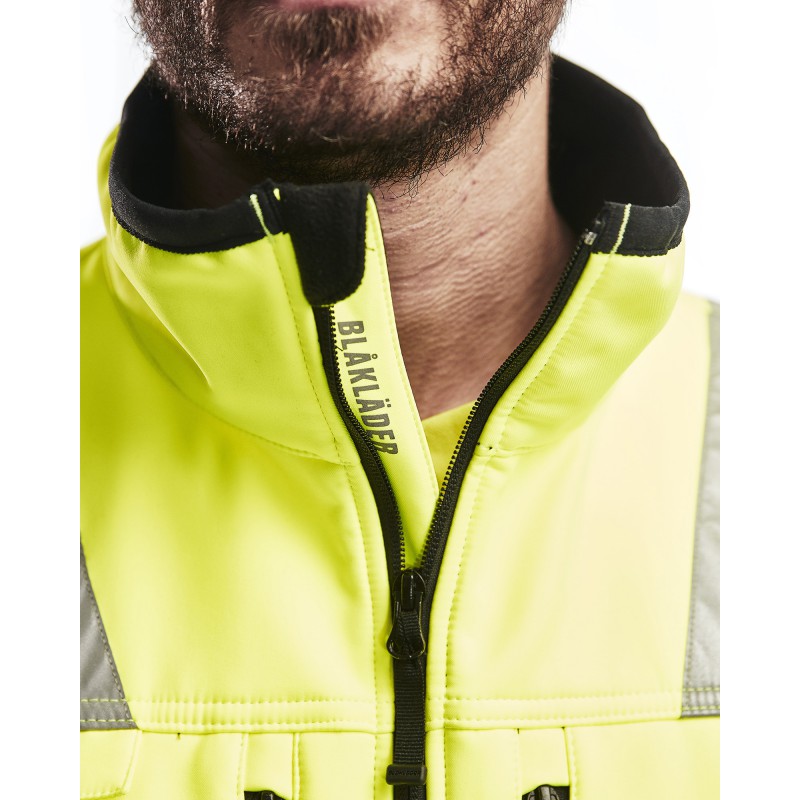 Softshell vest High Vis