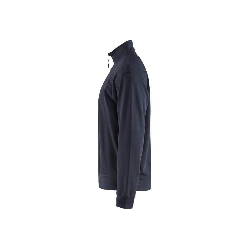 Sweatshirt met halve rits Sweatshirt met halve rits