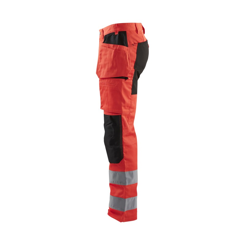Werkbroek met stretch High Vis