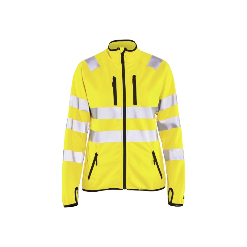 Dames Softshell jack High Vis