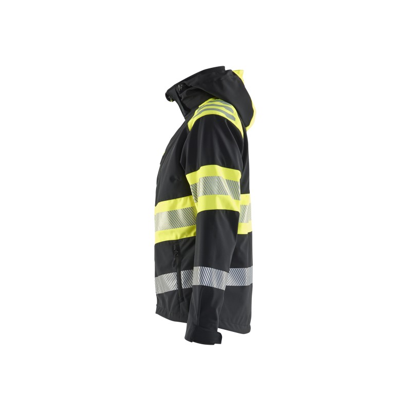Dames Softshell Jack High Vis