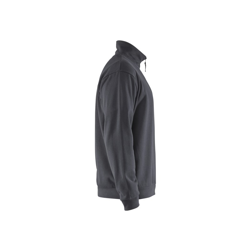 Sweatshirt met halve rits Sweatshirt met halve rits