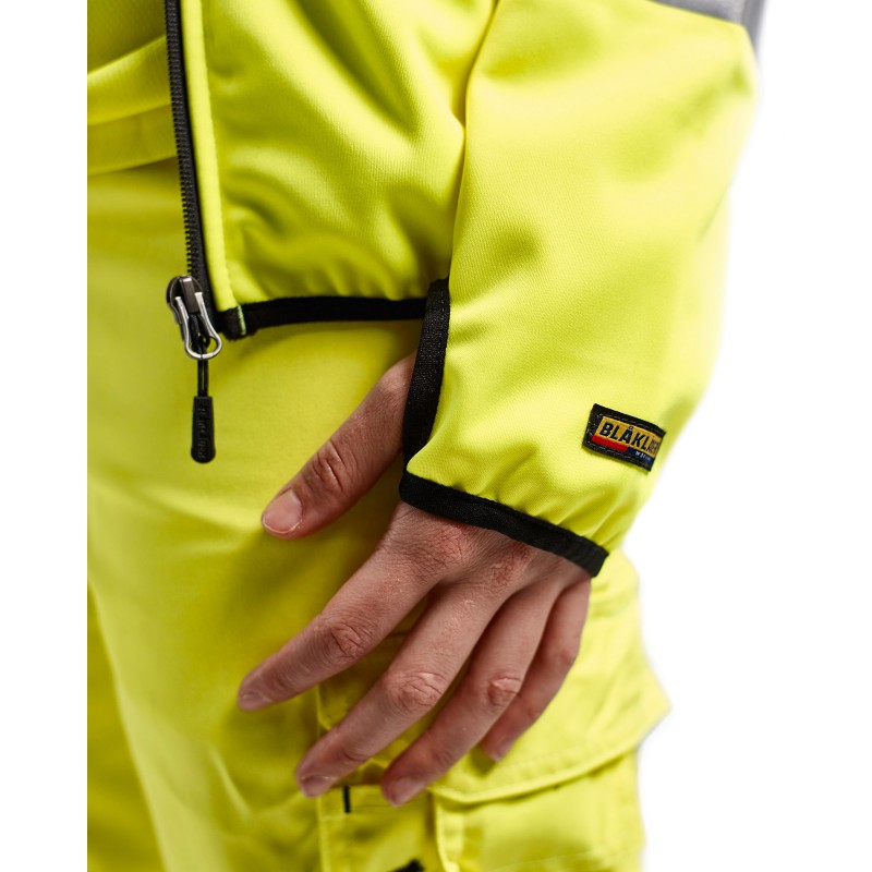 Dames Softshell jack High Vis