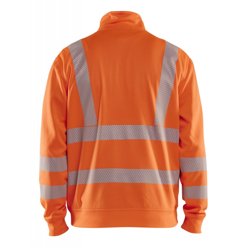 High Vis Sweatshirt halve rits High Vis Sweatshirt halve rits
