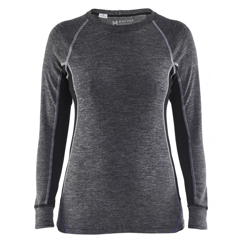 Dames onderhemd, 100% Merino WARM