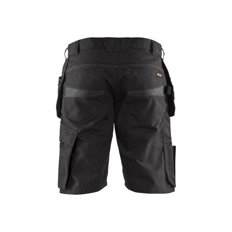 Service short met spijkerzakken