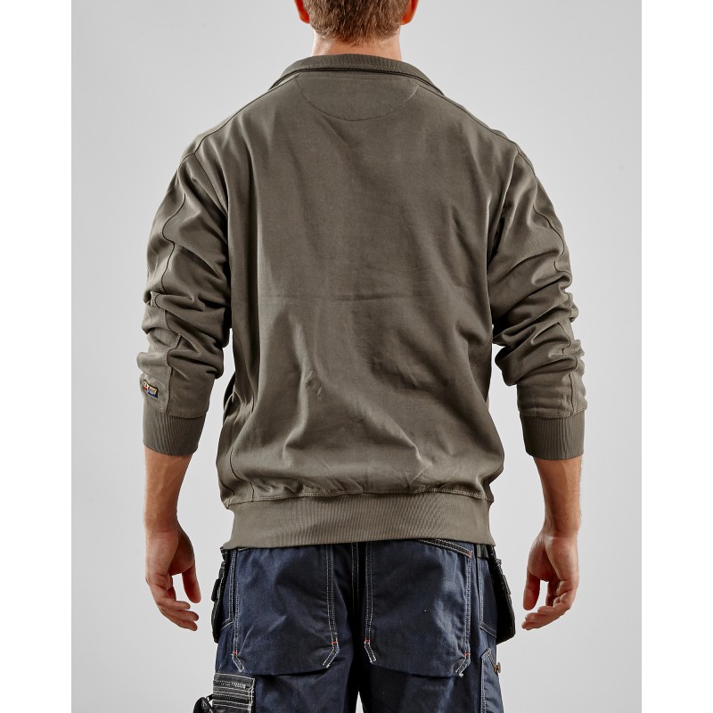 Sweatshirt lange rits Sweatshirt lange rits