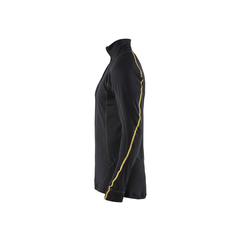 FR Onderhemd zip-neck 78% merino