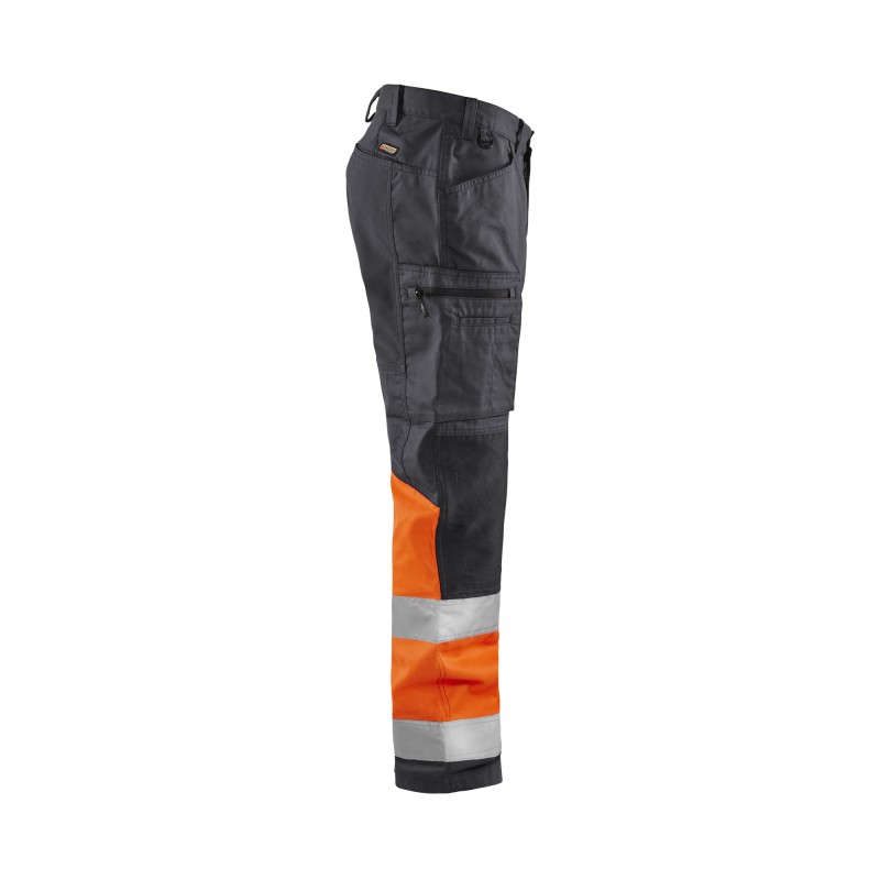 Werkbroek met stretch High Vis