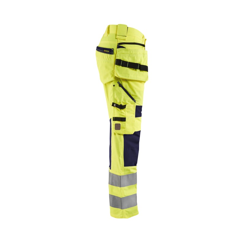 Werkbroek met stretch High Vis