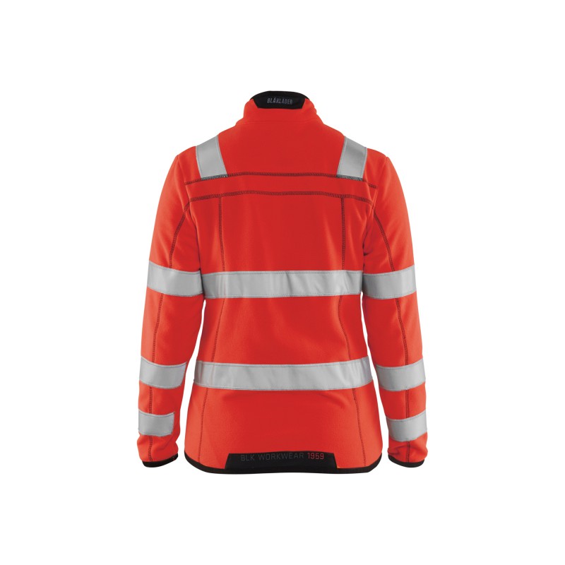 Dames Microfleecevest High Vis
