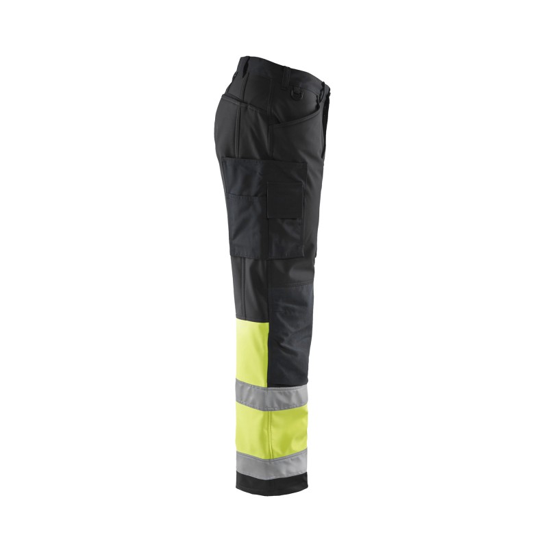 Softshell werkbroek High Vis
