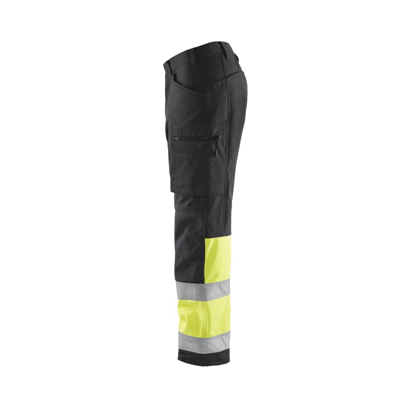 Softshell werkbroek High Vis