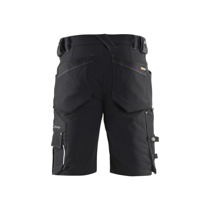 Short 4-weg stretch X1900 zonder spijkerzakken