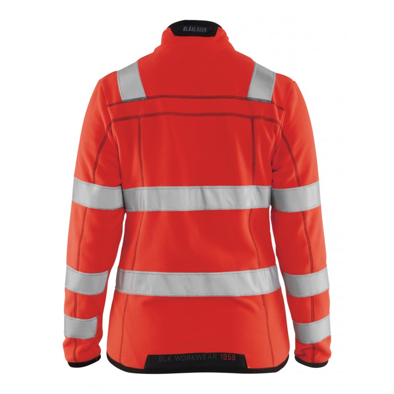 Dames Microfleecevest High Vis