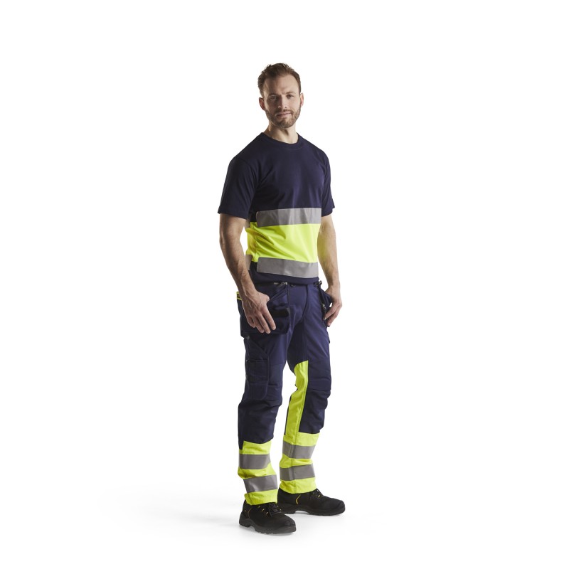 High Vis werkbroek met stretch X1900