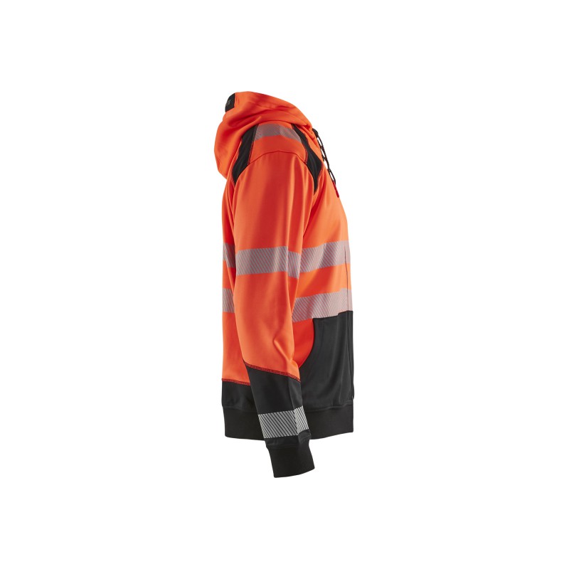 Hooded sweatshirt High Vis