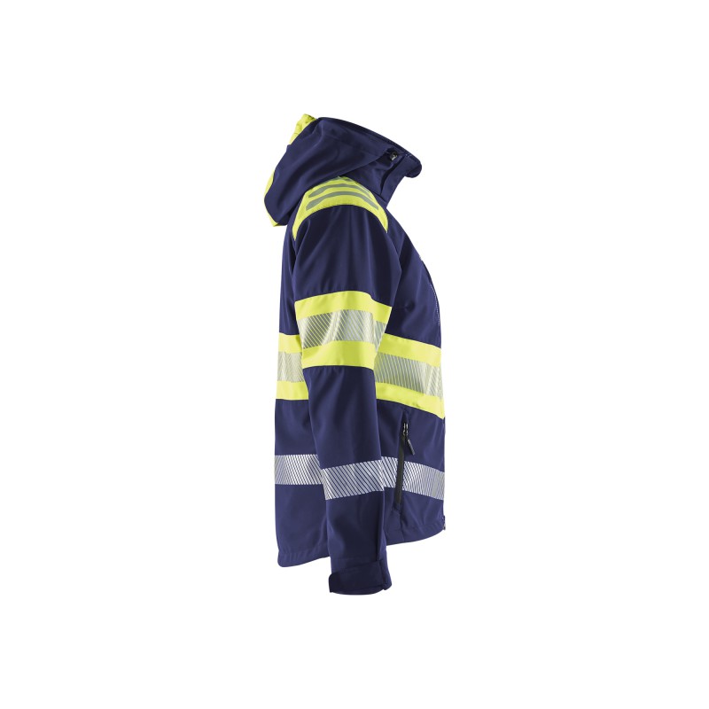 Dames Softshell Jack High Vis