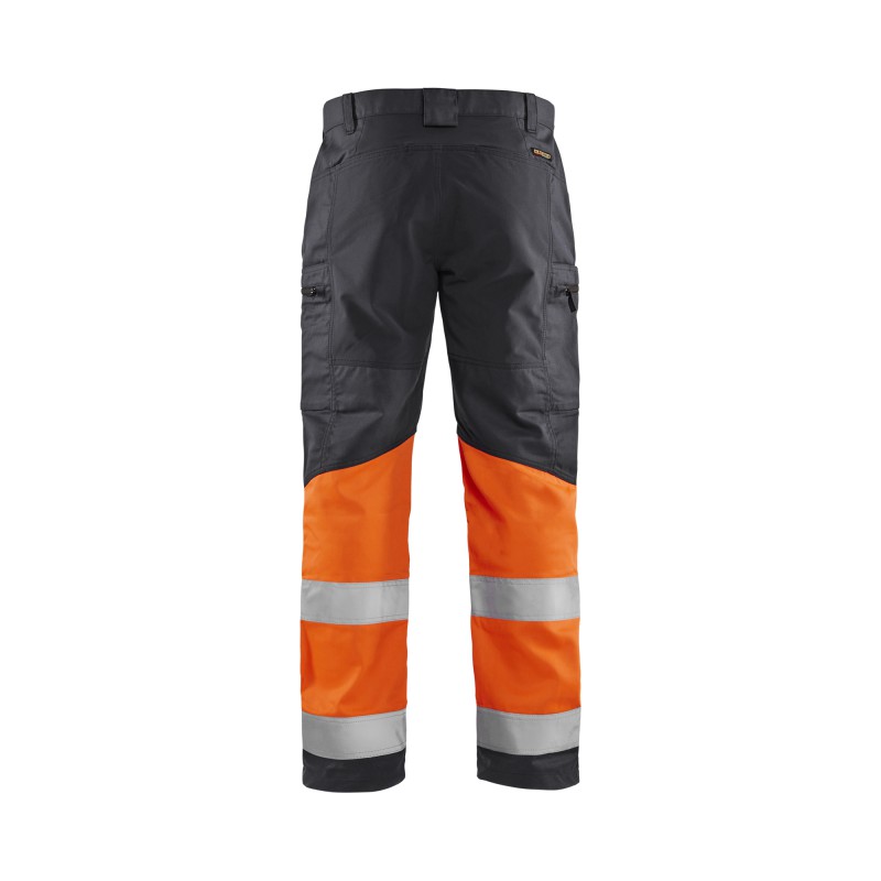 Werkbroek met stretch High Vis