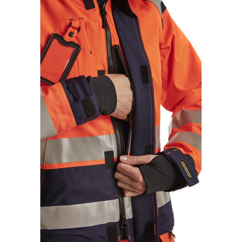 Dames Shell jack High Vis