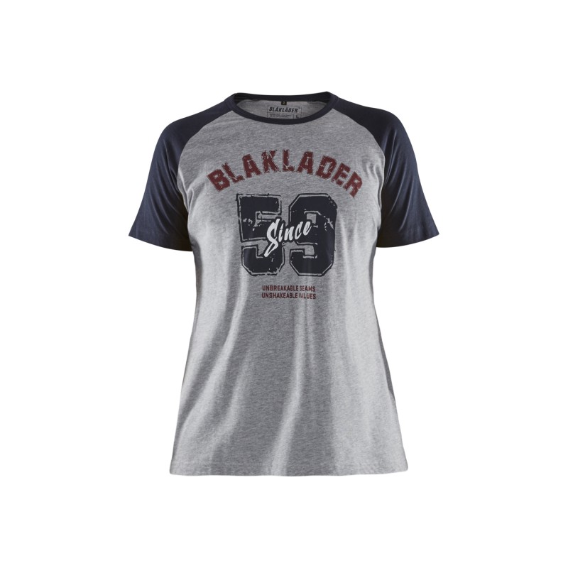 Dames T-shirt Limited Retro Blaklader since 1959