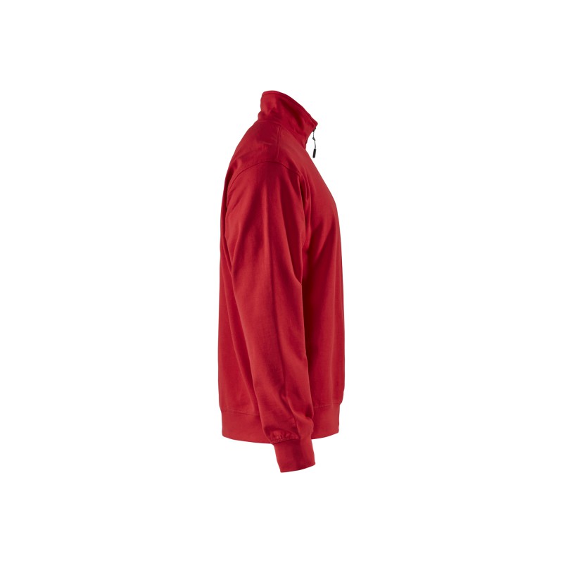 Sweatshirt met halve rits Sweatshirt met halve rits