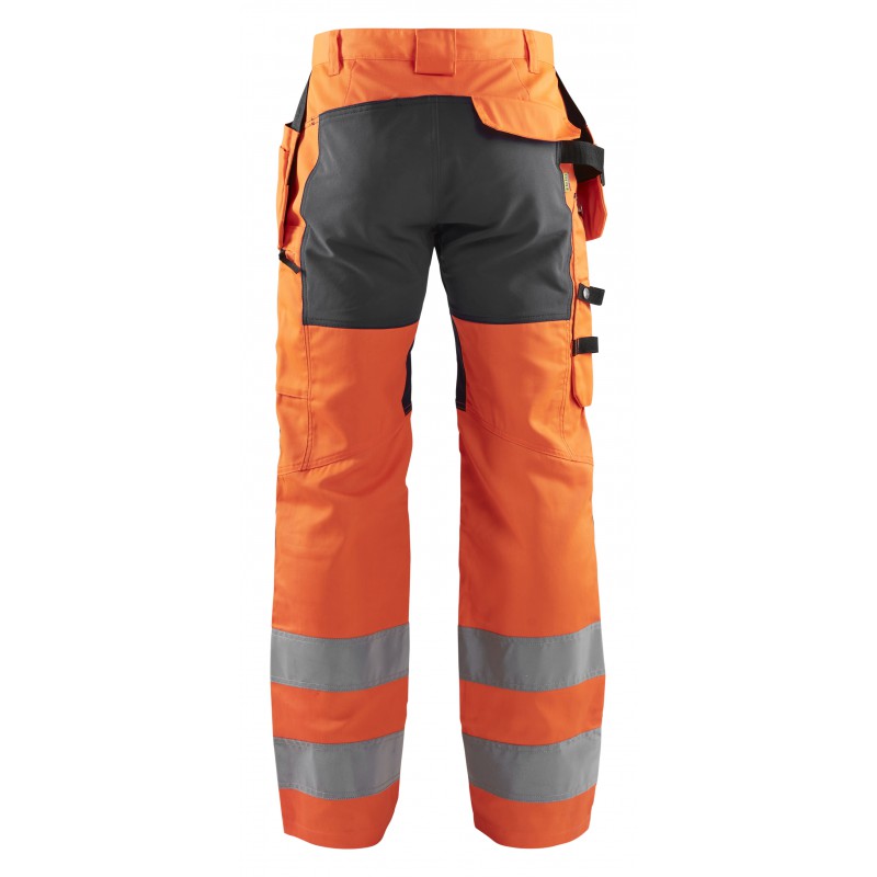 Werkbroek met stretch High Vis