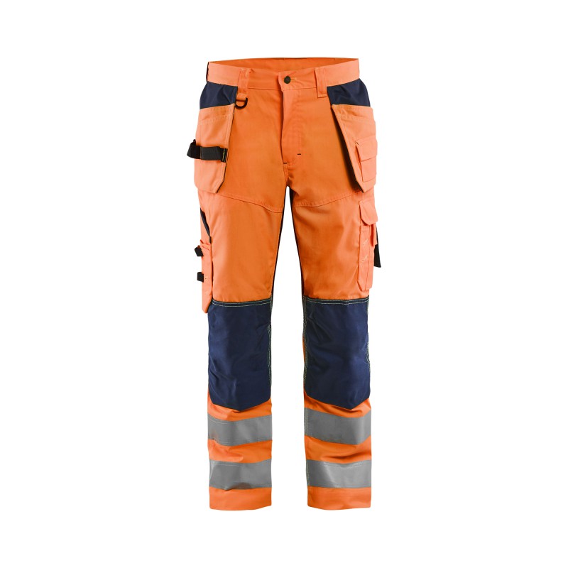 Werkbroek High Vis met ventilatie