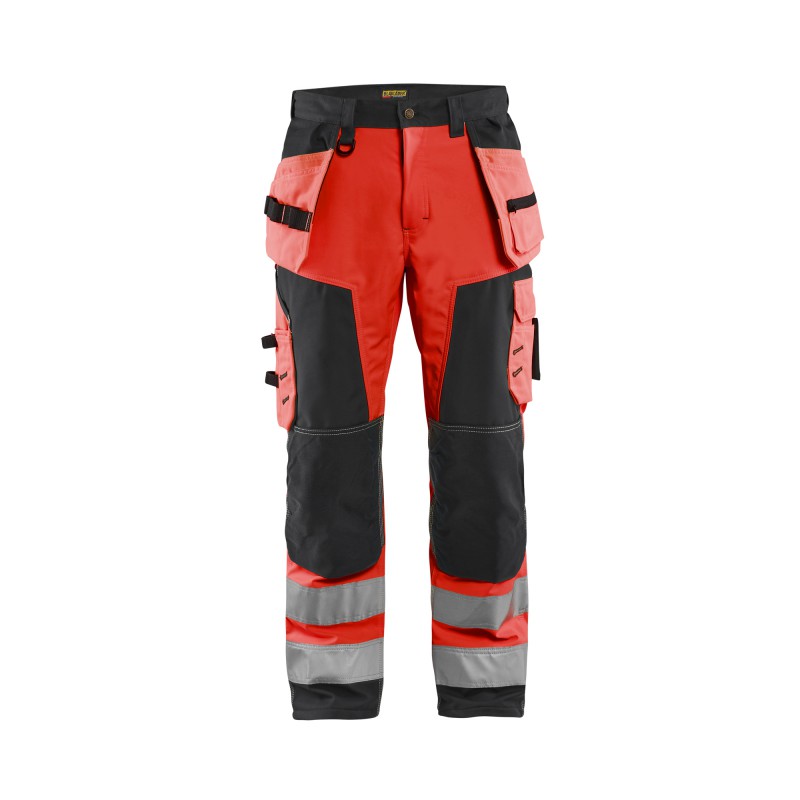 Werkbroek softshell High Vis