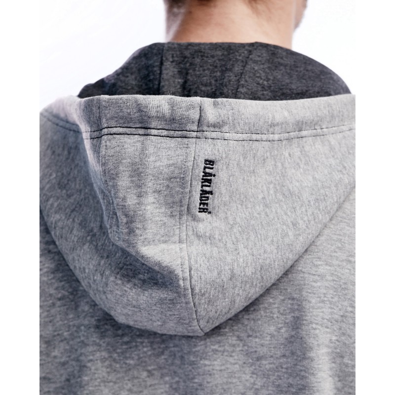 Hooded sweatshirt met rits