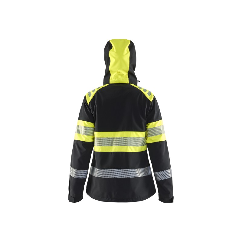 Dames Softshell Jack High Vis