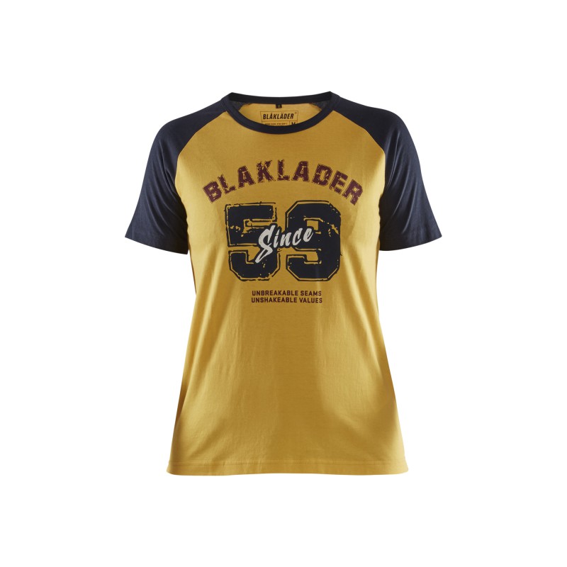 Dames T-shirt Limited Retro Blaklader since 1959