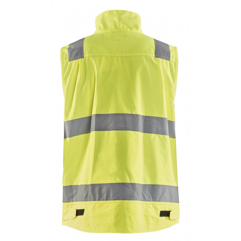 Werkvest. Ongevoerd High Vis