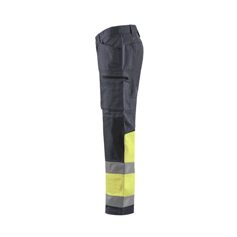 Werkbroek met stretch High Vis