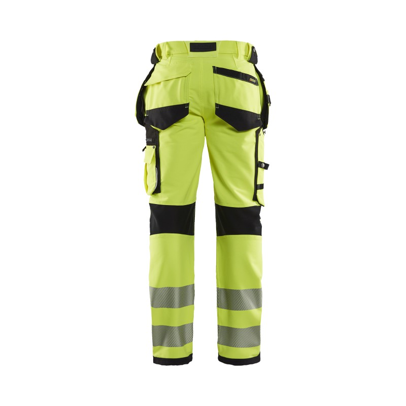 High Vis werkbroek met 4-weg stretch