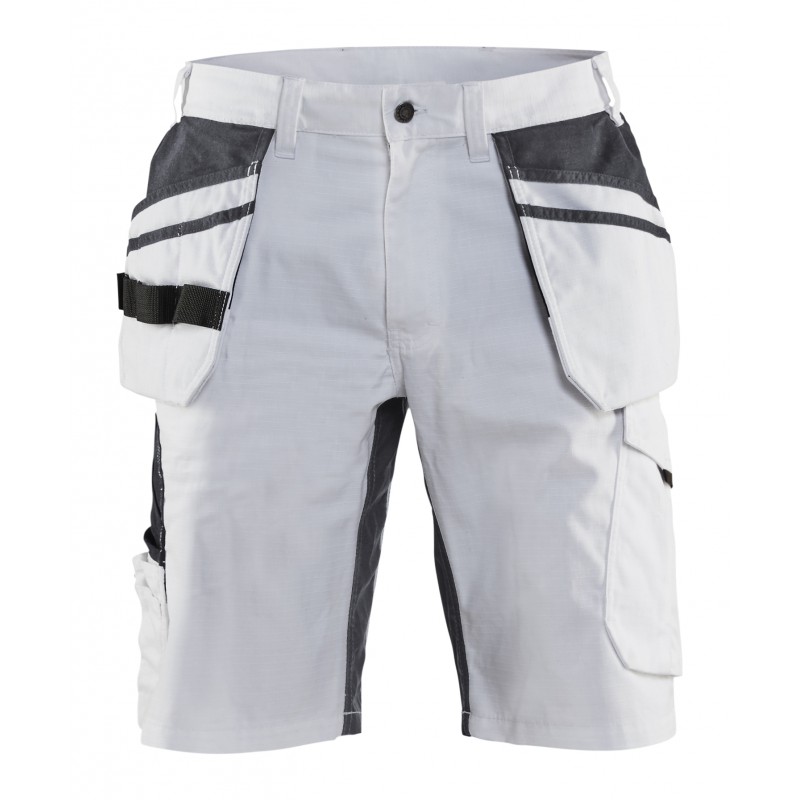 Schildersshort met stretch