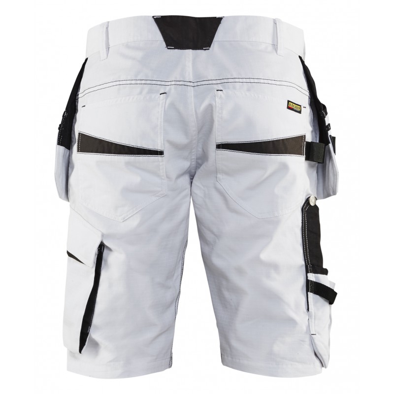 Schildersshort met stretch