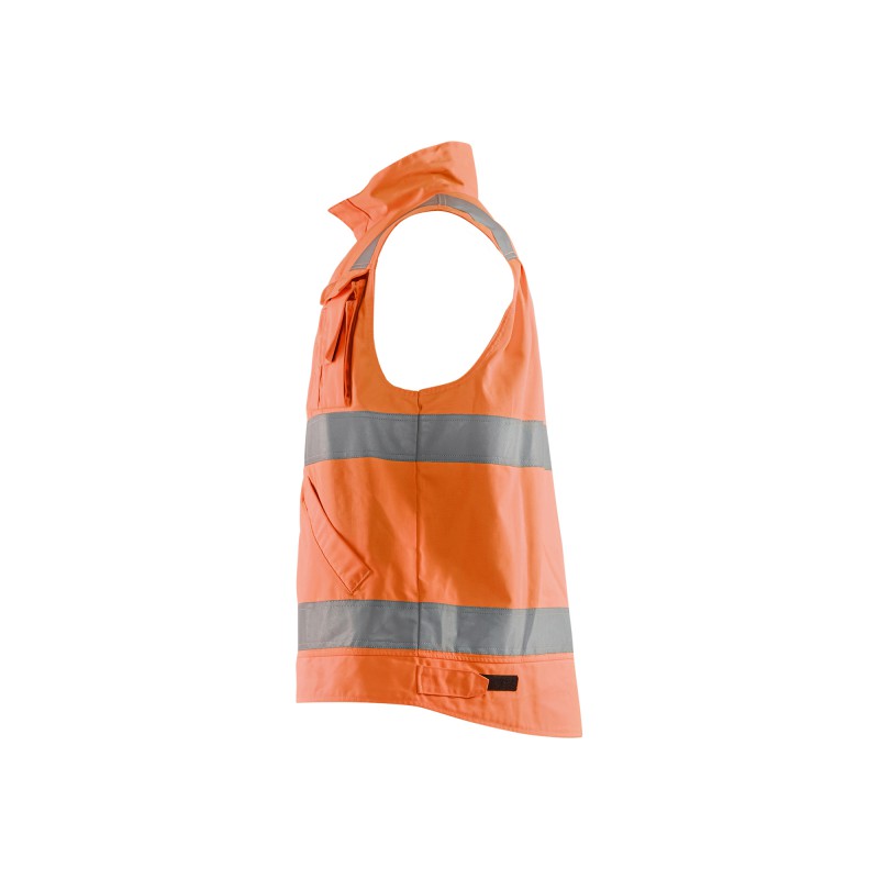Werkvest. Ongevoerd High Vis