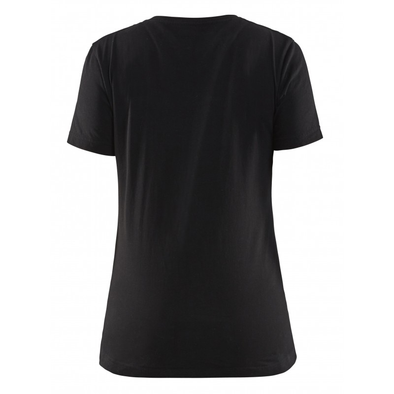 Dames T-shirt bi-colour Dames T-shirt bi-colour