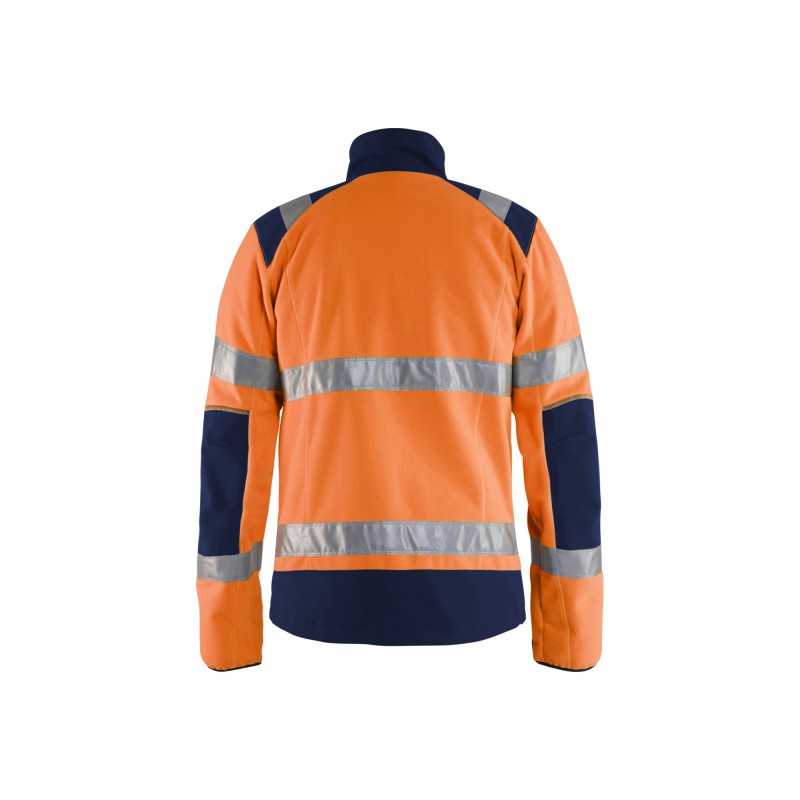 Winddicht Fleecejack High Vis