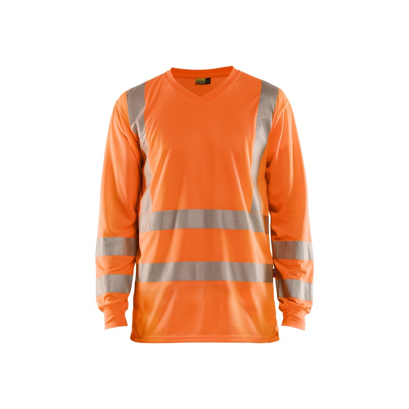 UV-T-shirt lange mouw High Vis
