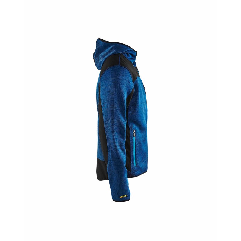 Gebreid vest met softshell