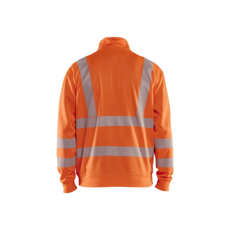 High Vis Sweatshirt halve rits High Vis Sweatshirt halve rits