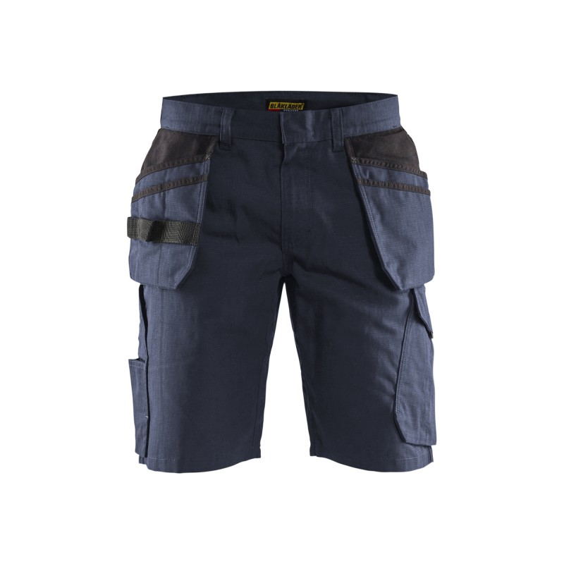 Service short met spijkerzakken