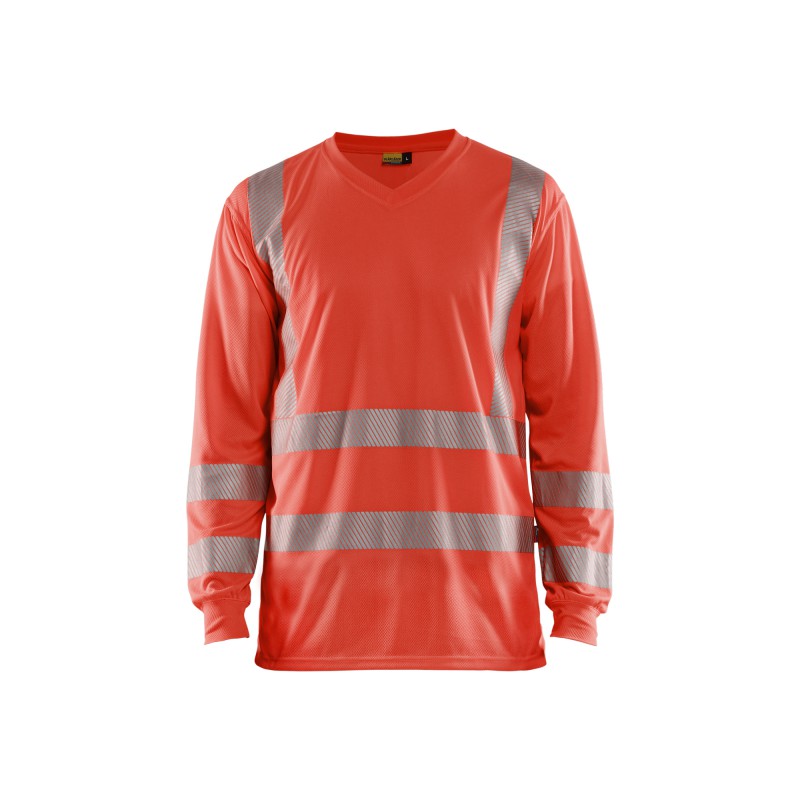 UV-T-shirt lange mouw High Vis