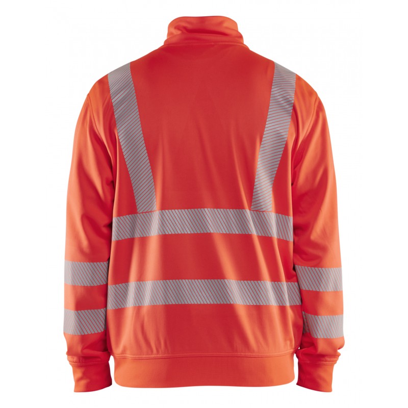 High Vis Sweatshirt halve rits High Vis Sweatshirt halve rits