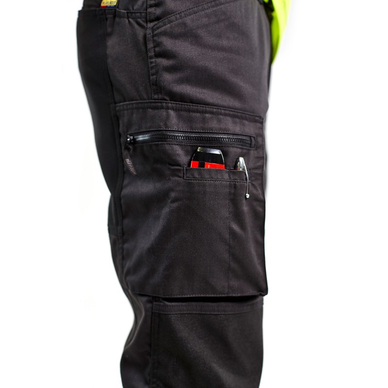 Werkbroek met stretch High Vis