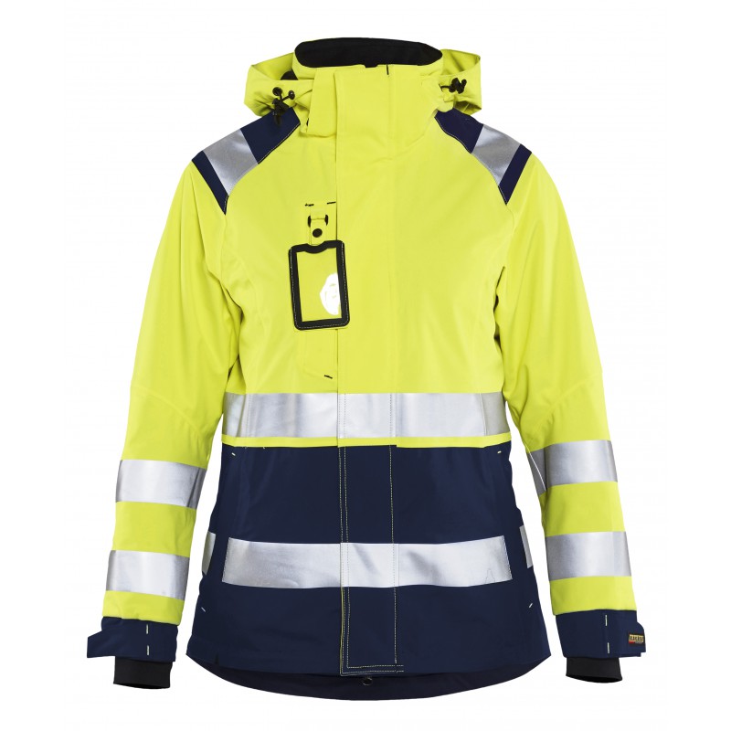 Dames Shell jack High Vis