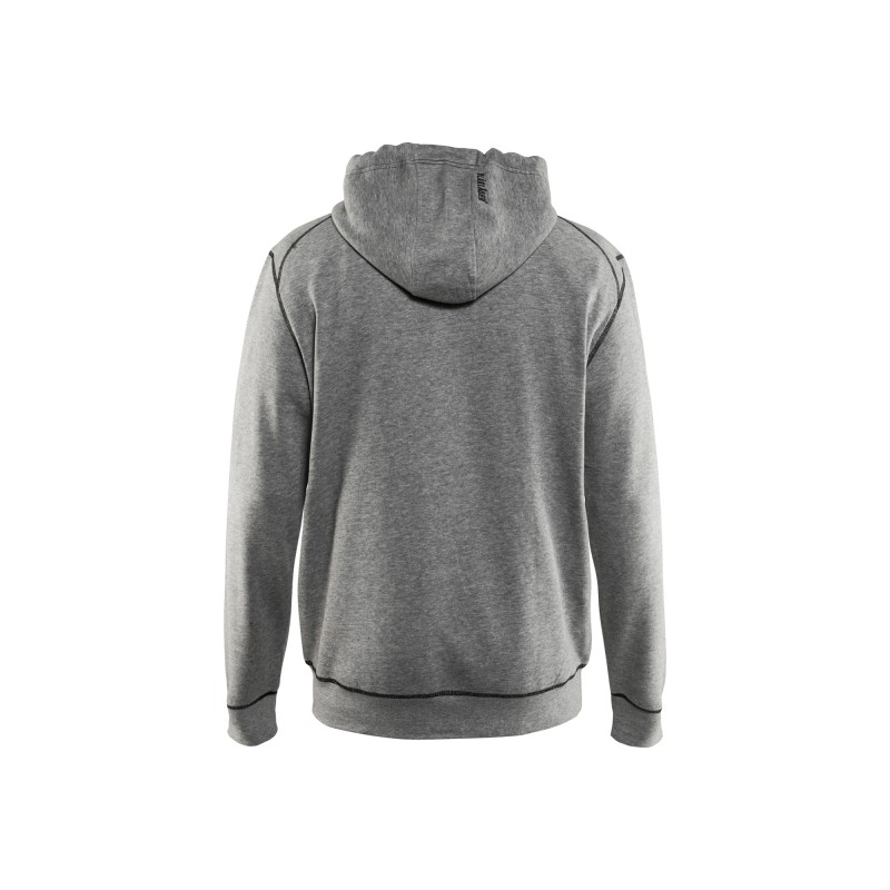 Hooded sweatshirt met rits