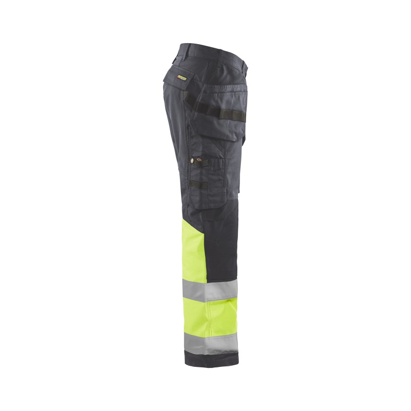 High Vis werkbroek met stretch